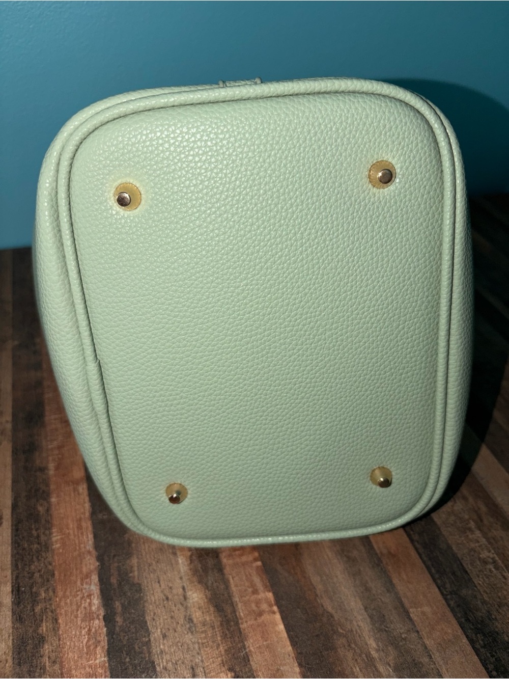 Valentino Orlandi Mint Green Milano Bucket Bag NWT! - Picture 7 of 7